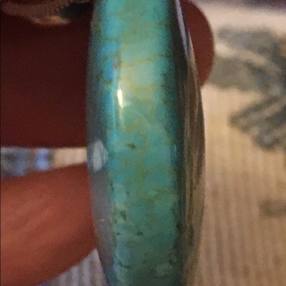 Octopus Necklace w/Turquoise Howlite - Picture 5 of 7